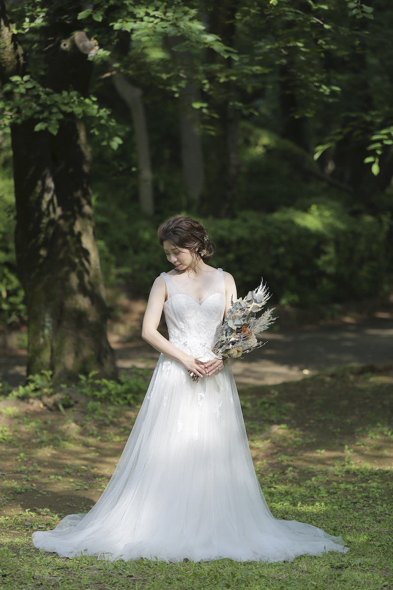 新婦様1人のショット