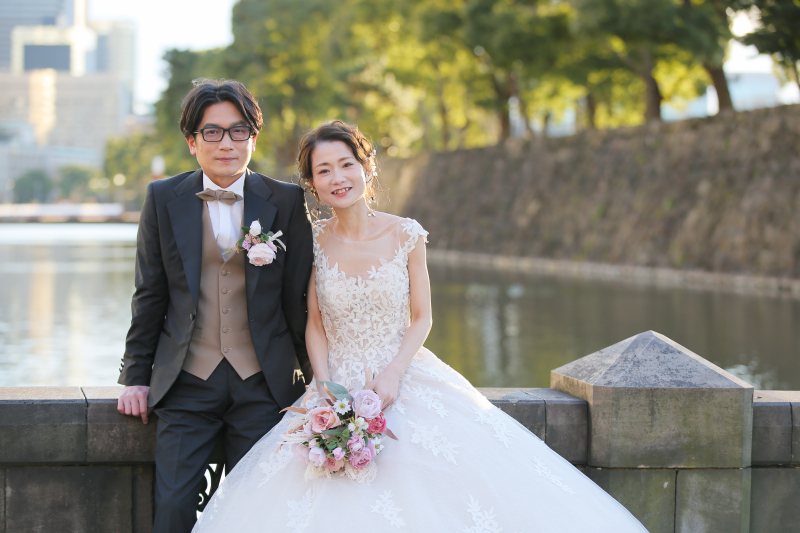 夕方から撮影開始