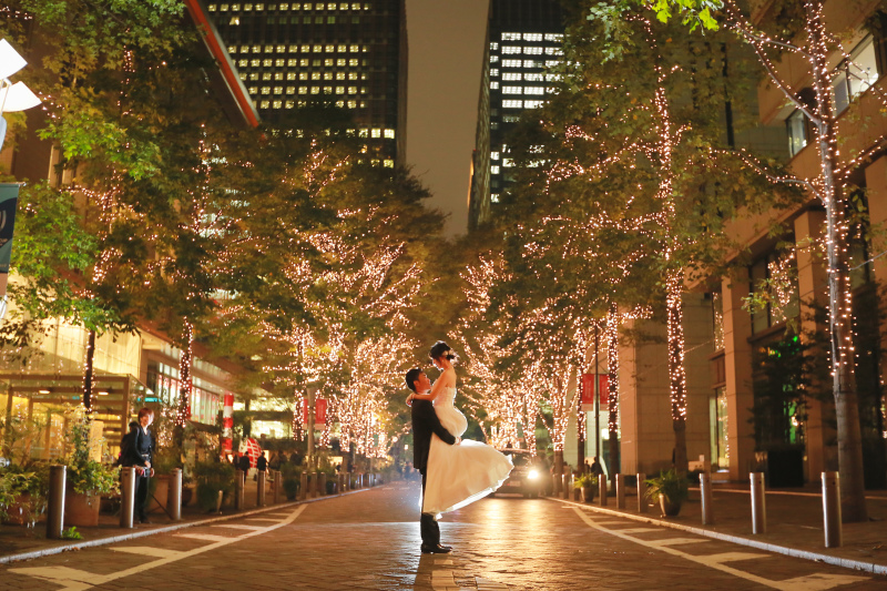 丸の内夜景ロケーション