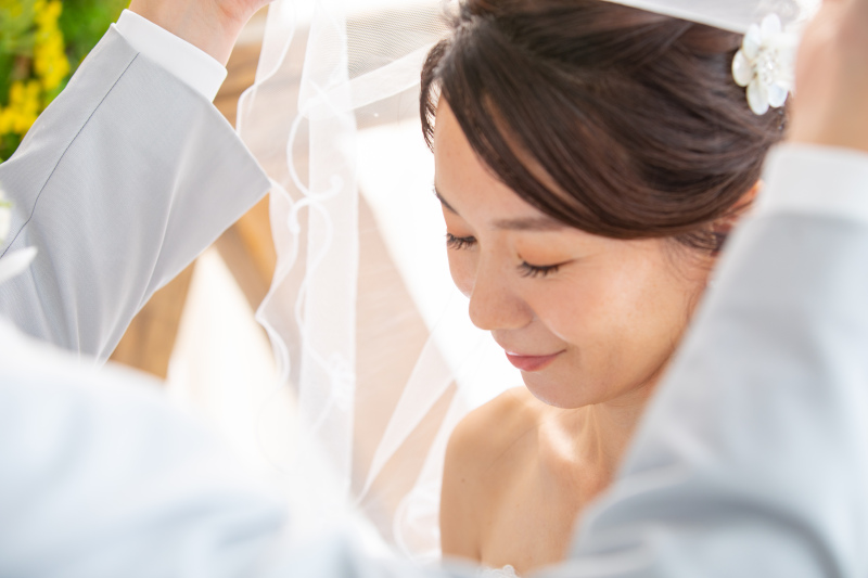 ベールアップの瞬間！