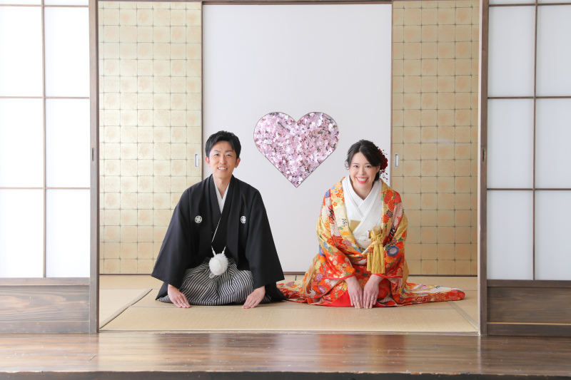 色打ち掛け結びは