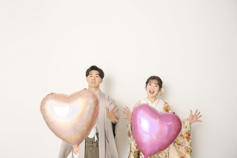 ハートをドーン！