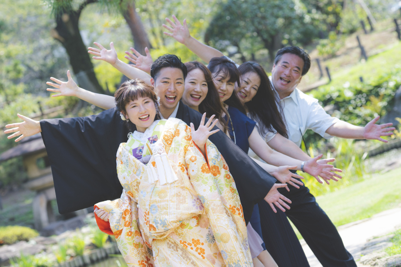 「家族みんなで」