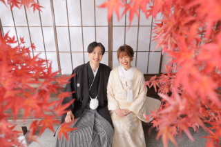 秋の屋内庭園スタジオ！