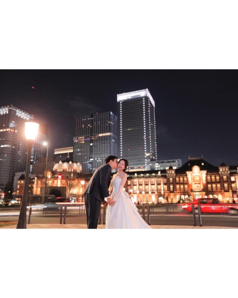 最後は夜景でkiss