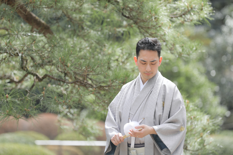 ご新郎様ソロショット