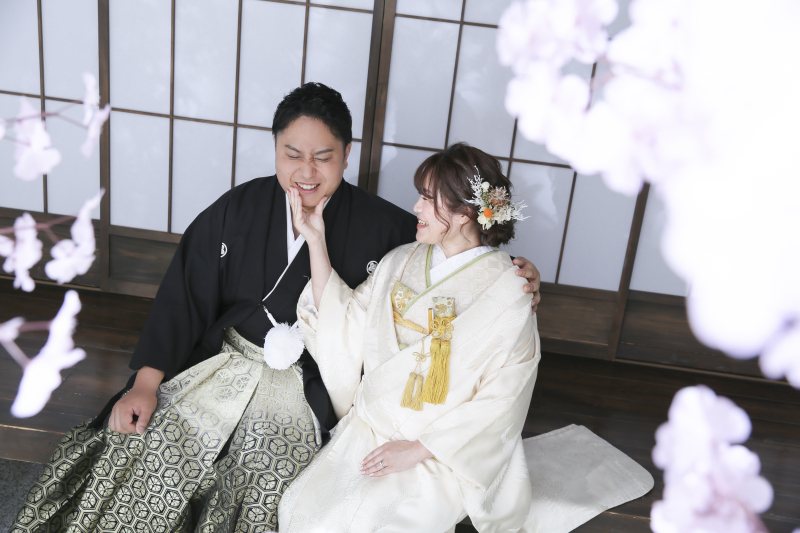 新郎様へ悪戯成功!!