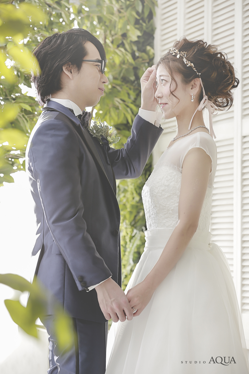 髪の毛を整えたり♪