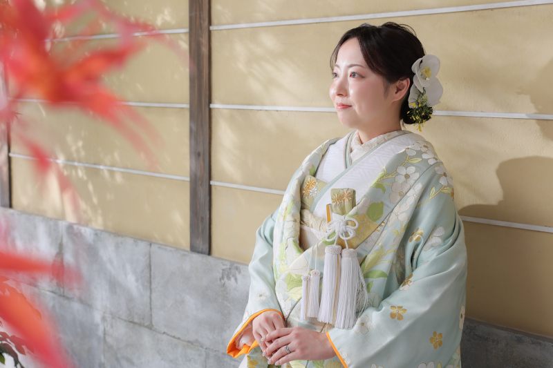 新婦様のソロショット