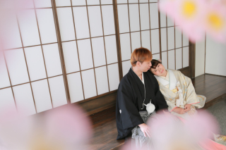 寒い季節におすすめ！屋内庭園でお外のように撮りませんか♪