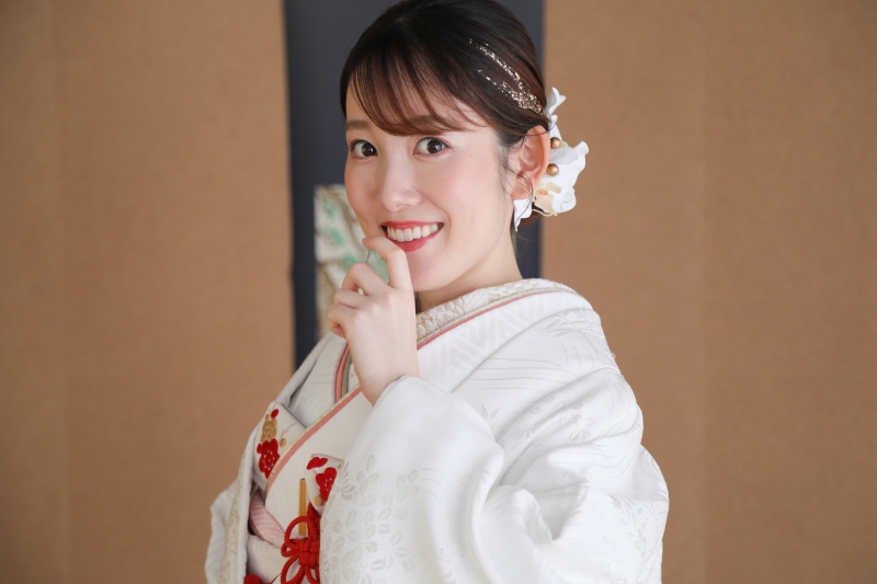 新婦様のソロショット