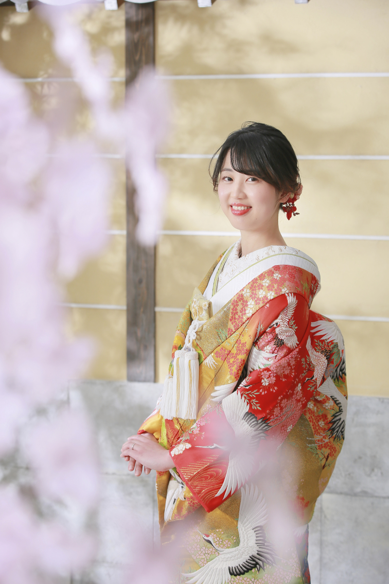 ご新婦様のソロショット。パート1