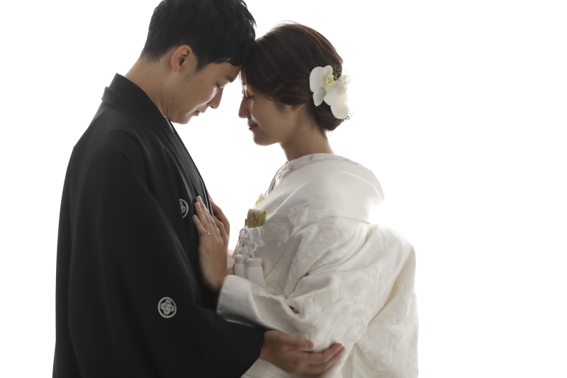 和装＋洋装の豪華2着でスタジオ撮影!