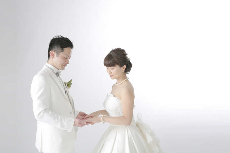 指輪の交換・・・♡