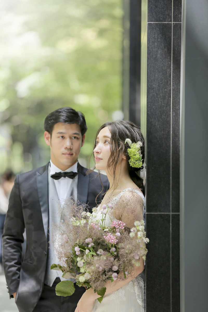 お洒落な街並みで