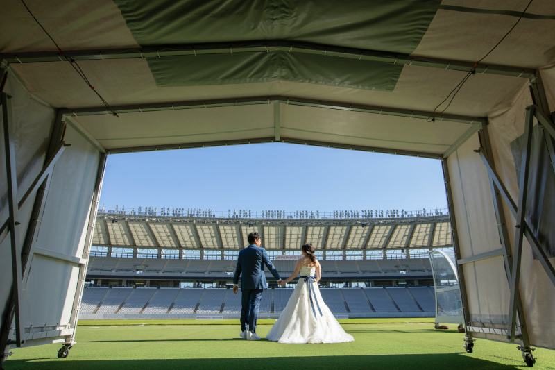 いざピッチへ！！