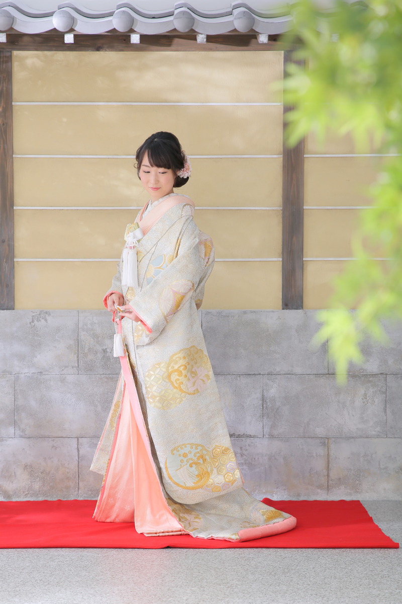 ご新婦様のソロショット。