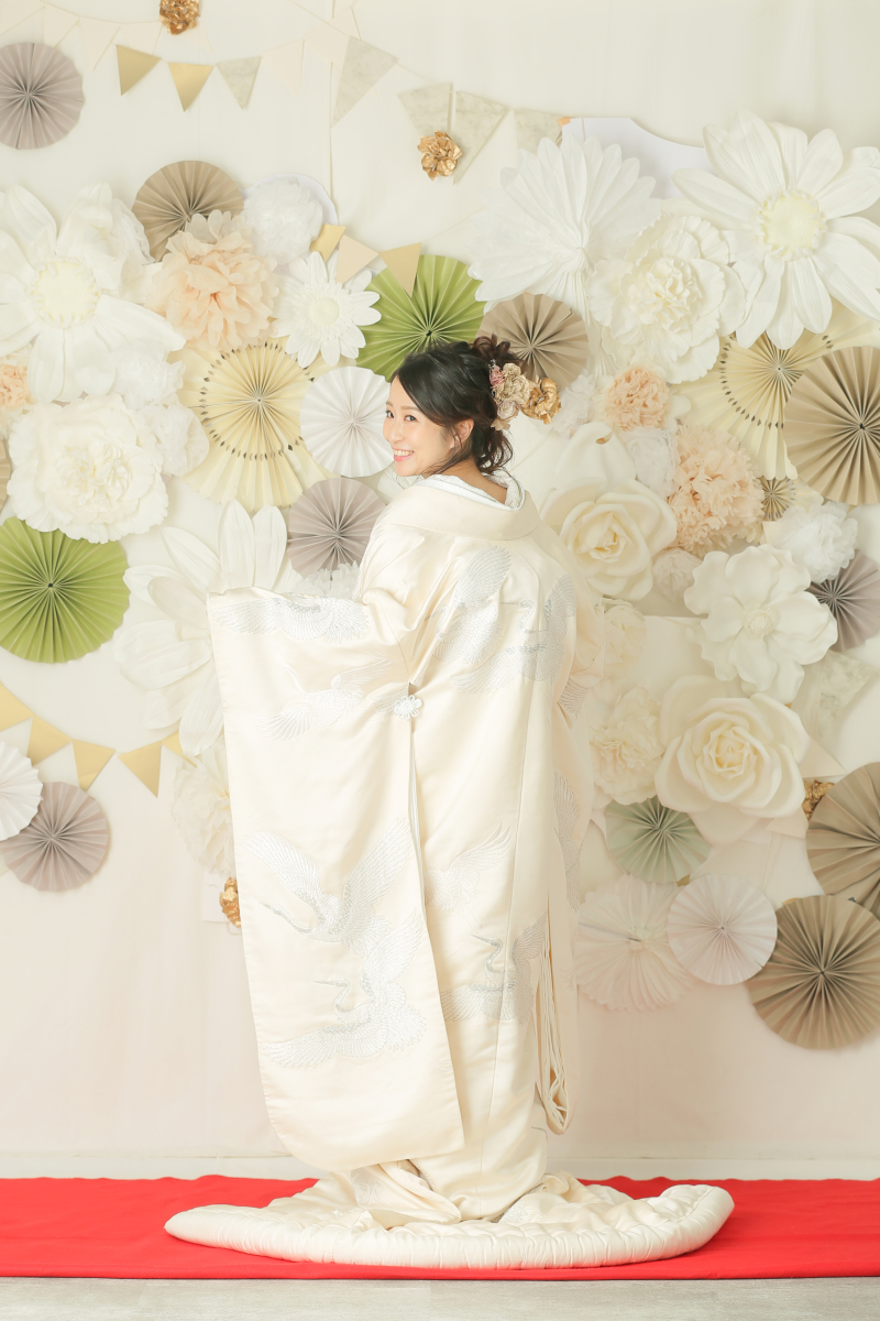 新婦様のソロショット