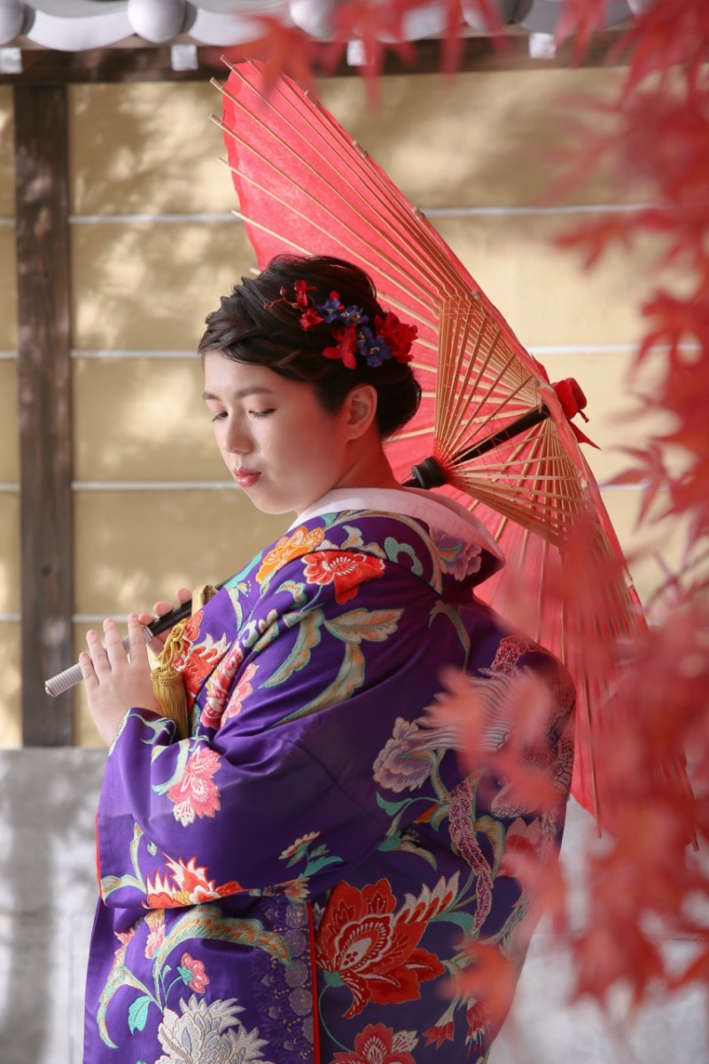 ご新婦様ソロショット。