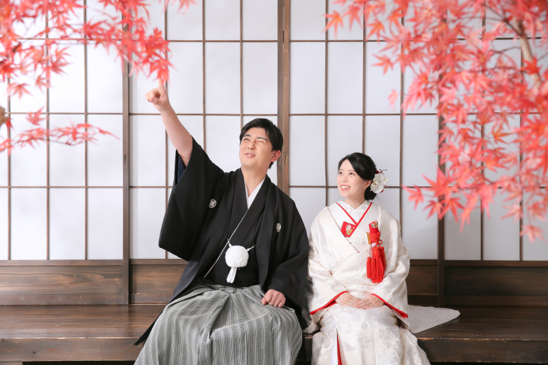 縁側でのんびりと