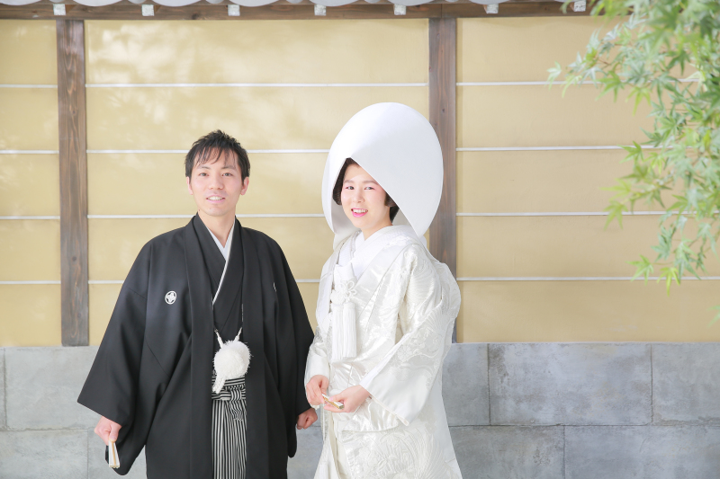 白無垢で