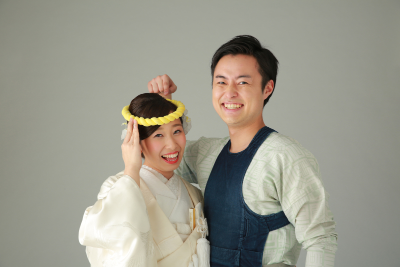 ご新郎様のお衣装チェンジ