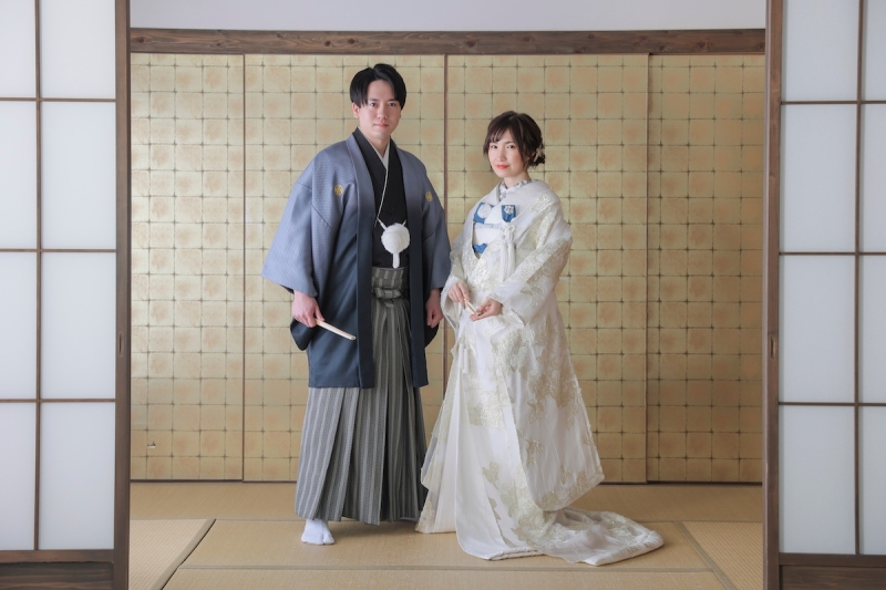 青色コーディネート