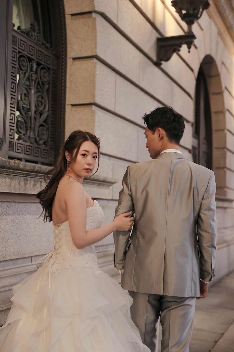 日の入り前のシックな雰囲気