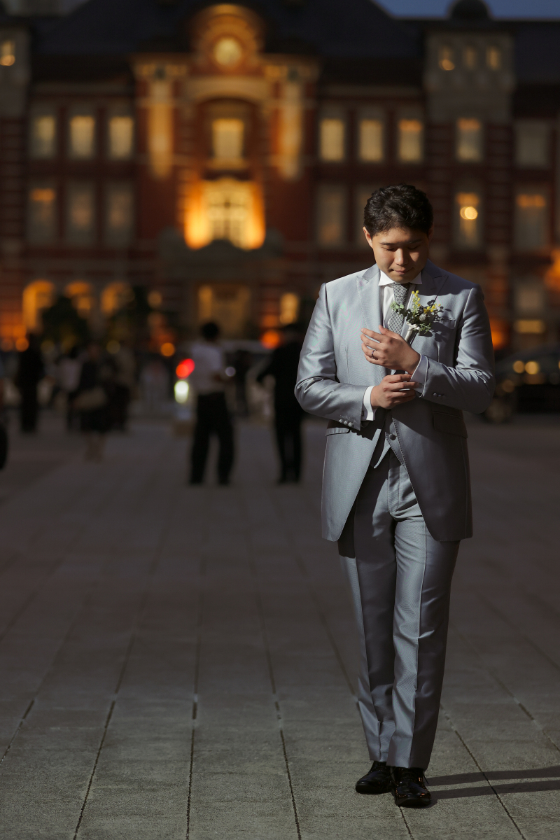 新郎様のソロショット