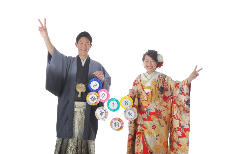 おしゃれな年賀状用にも！