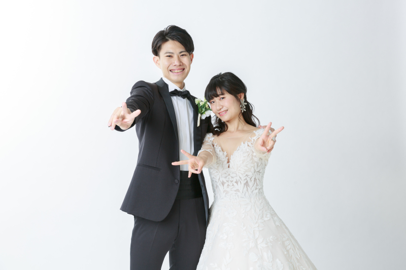 最後はピースで◎