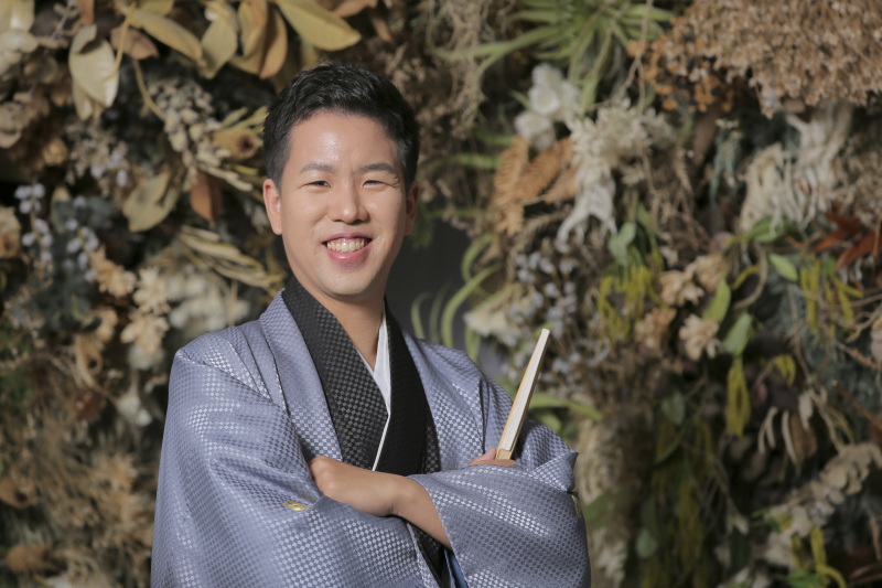 ご新郎様のソロショット。パート１