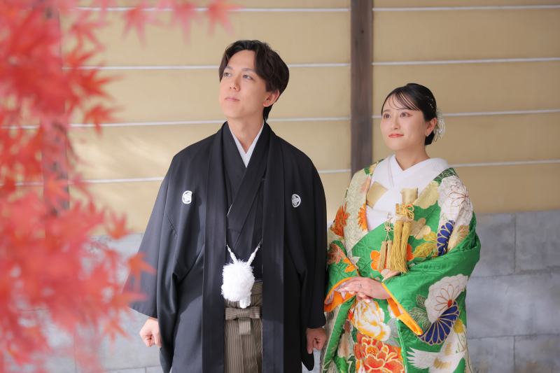 紅葉狩りをしながら