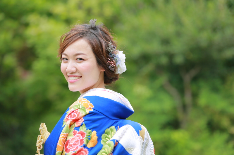 笑顔が素敵なお嫁さん♪