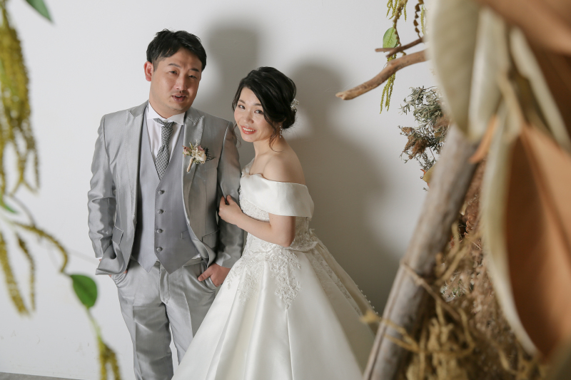 ドライフラワーと