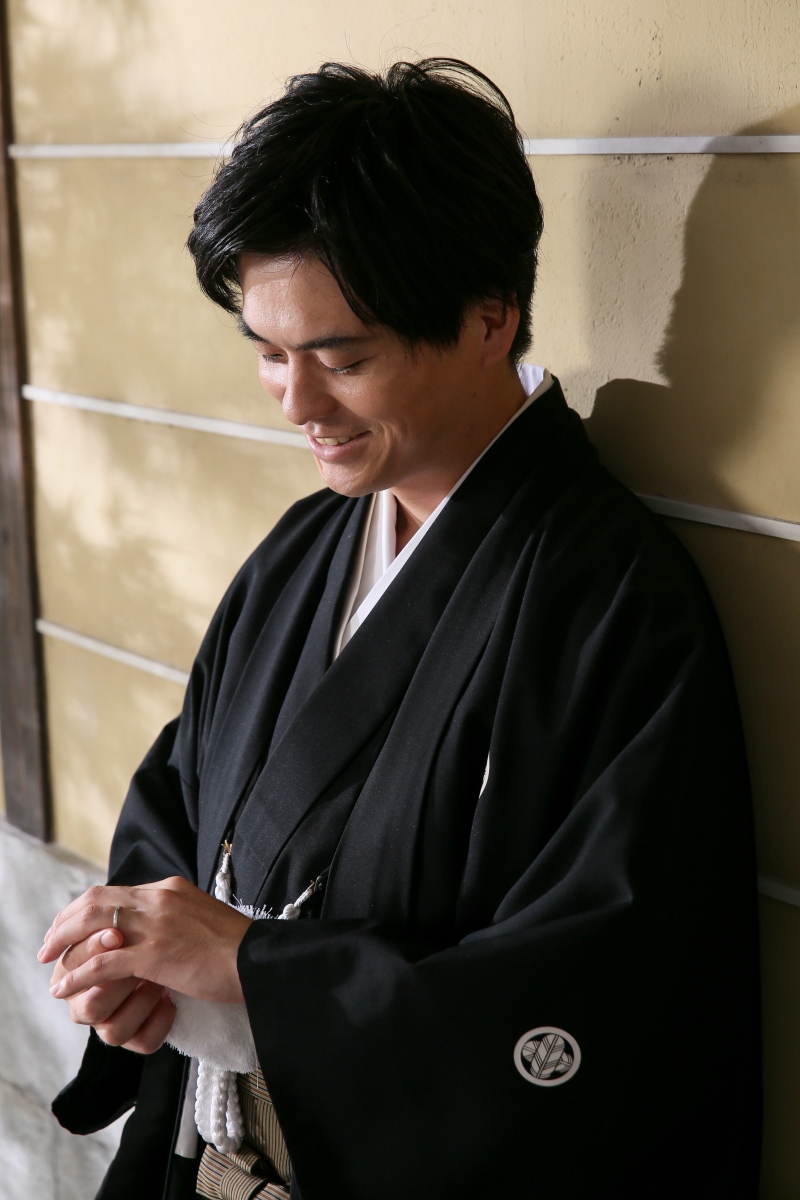 新郎様ソロショット