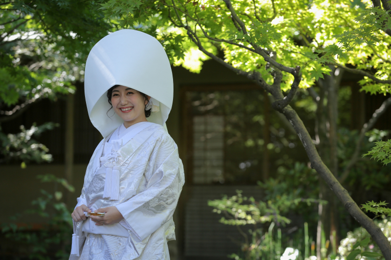 綿帽子でもパシャリ！