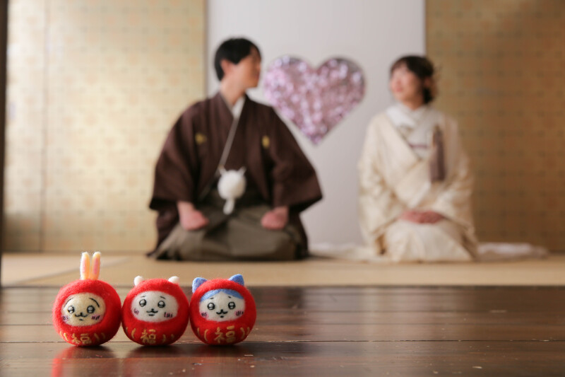 ちいかわだるまがとてもキュート♡