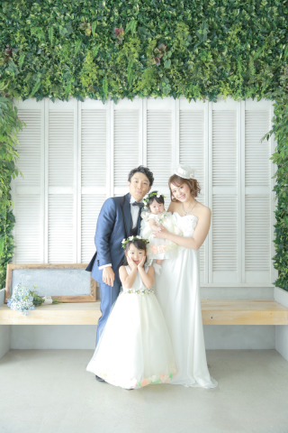 ファミリーフォトも撮れるんです♪