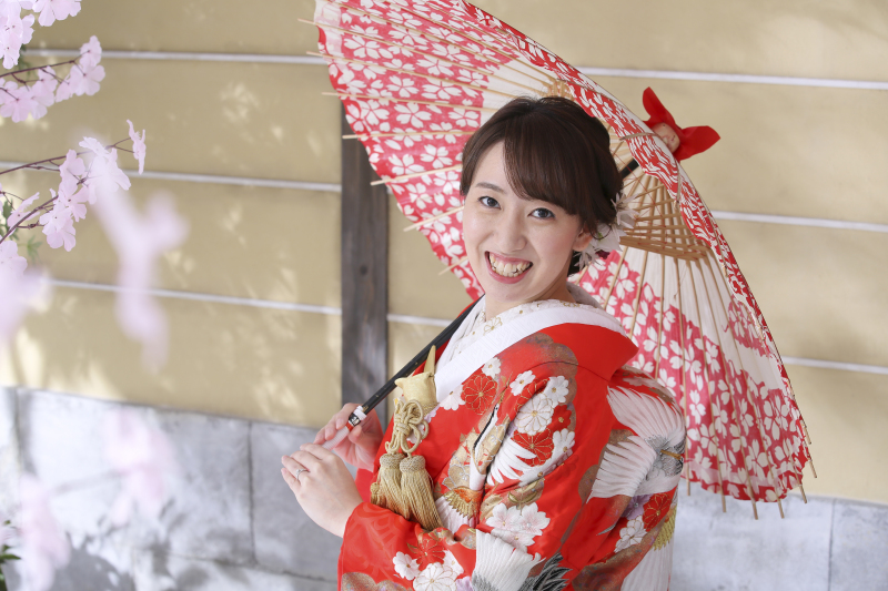 新婦様のソロ撮影