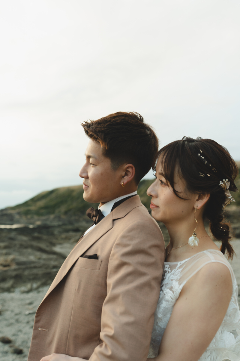 海を眺めながら、、