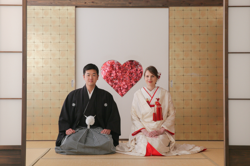 最後は正座ショット