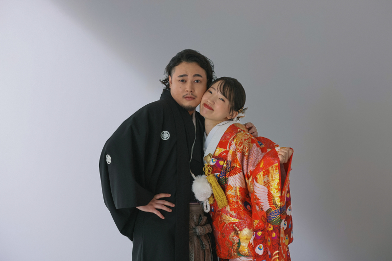 開始早々可愛い表情で撮影