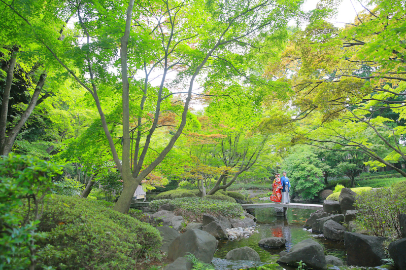 夏の和装ロケーション