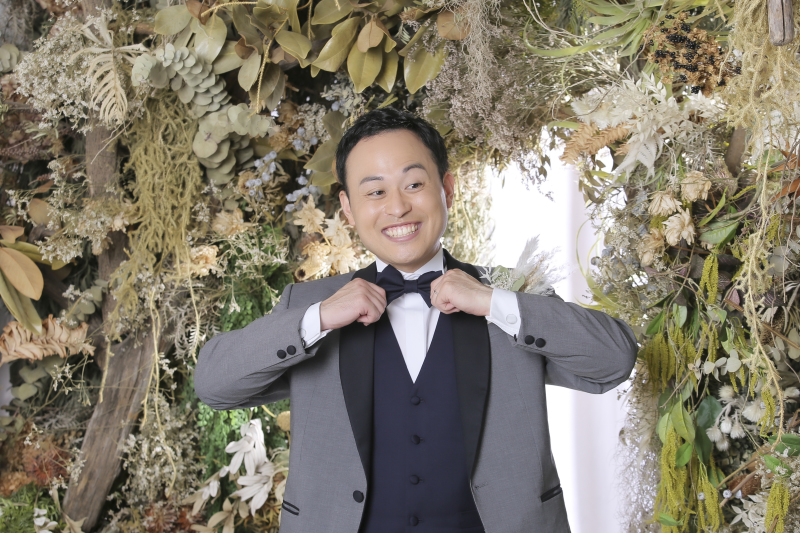 新郎様ソロショット(洋装Ver)