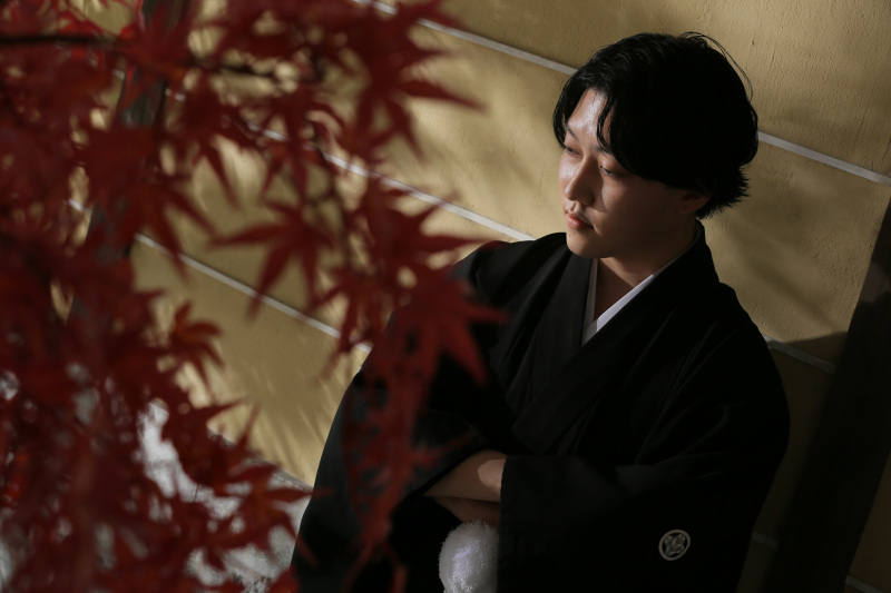 ご新郎様のソロショット