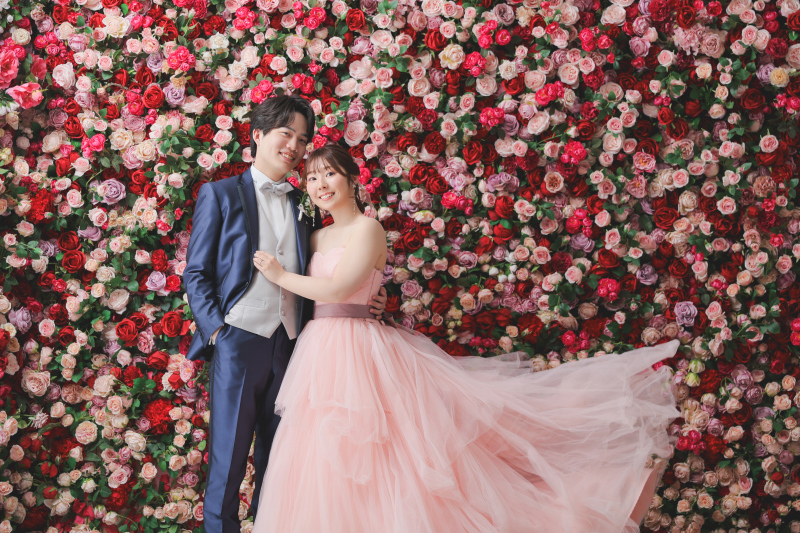 ドレスをふわっと！