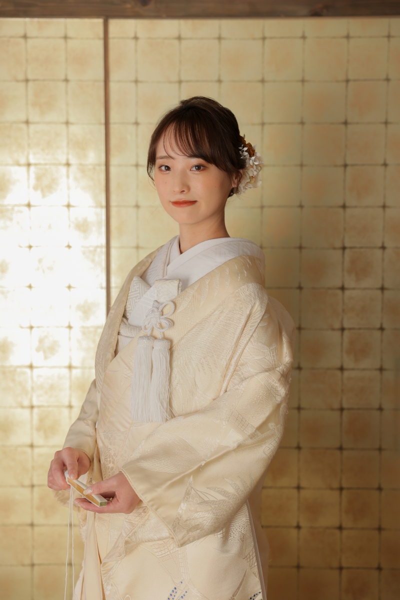 新婦様の綺麗な表情をアップでも