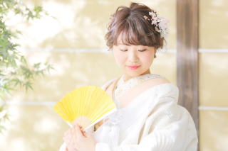 新婦様　ソロショット