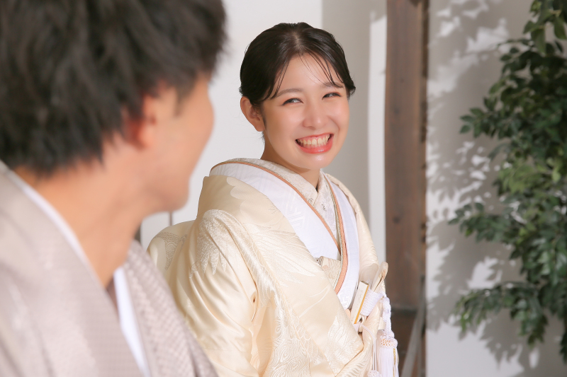 お庭でパシャリ!